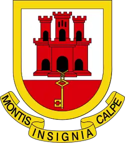 Coat of arms of Gibraltar