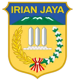 Former emblem of the then Irian Jaya (1963–2002), now Papua.