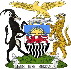 Coat of arms of Rhodesia and Nyasaland