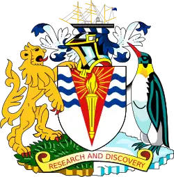 Coat of arms of the British Antarctic Territory