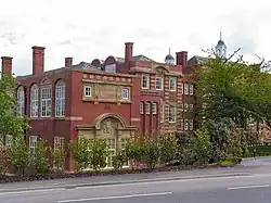 Picture of the former High School for Girls, Barnsley.