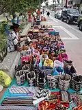 Colombian Wayuu crafts on Avenida Primera (1st Ave.)