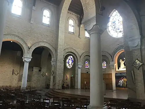 Side of the nave