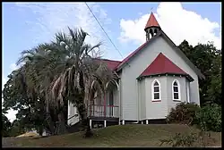 One of Nimbin's several churches, March 2008