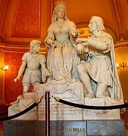 Columbus' Last Appeal to Queen Isabella (1868–71), California State Capitol, Sacramento, California