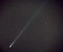 Wide angle view of C/2021 A1 on December 28, 2021