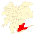 Puente Alto commune within Greater Santiago