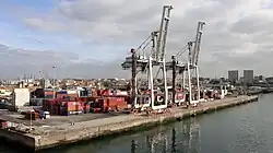 Leixões harbour in Matosinhos.