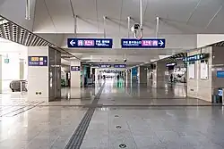 New station concourse (January 2022)