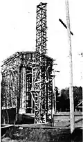 Construction of the arch, c. 1920