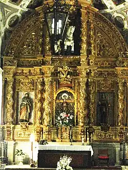 Altarpiece of the main altar