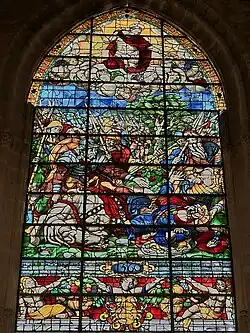 Window of the Conversion of St Paol, Chapel od St James, Seville Cathedral, Spain, Visente Mentdo (1560)
