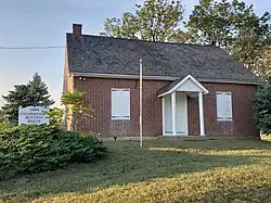 Coopertown Meetinghouse, listed on the National Register of Historic Places