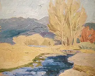 Autumn in the Sangre de Cristos, ca. 1915–1920, Cordelia Wilson, Private collection