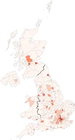 Asian/Asian British: Chinese (0.69%)