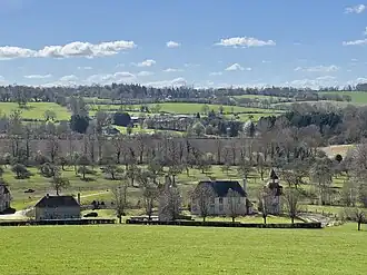Countryside of Montreuil-en-Auge