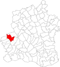 Location in Teleorman County