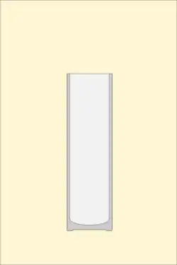 The blind tube of the cylinder after removal from the die. It consists of the base and walls of the cylinder, but is still open at the top