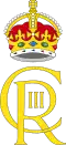 The royal cypher of Charles III