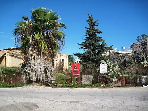 Varosha forbidden military area