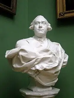 André-Jean Lebrun, Bust of Kirill Razumovsky (1766)