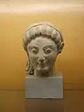Head of a votive