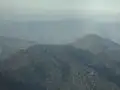 Aerial view of Dailekh District (Mid Western Nepal) on the way to Surkhet from Humla