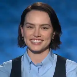 Daisy Ridley, English actress and star of the Star Wars sequel trilogy