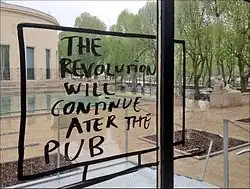 Dan Perjovschi at Triennale, Palais de Tokyo, 2012