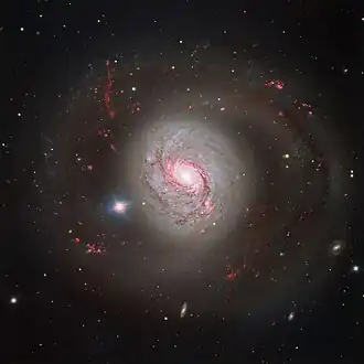 M77 imaged by ESO’s Very Large Telescope (VLT)[30]