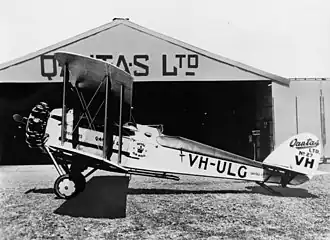 Qantas-manufactured de Havilland DH.50J, circa 1928