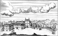 View of the Lateran, from "De sacris..." (1693)