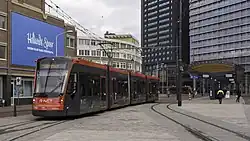 Tram stop at HS railway station
