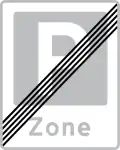 E69.3: End of zone with parking