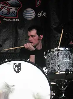 Grant performing in 2007