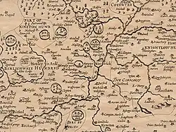 John Speede Map c.1610