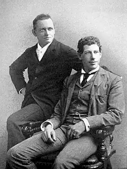 Digby Bell and DeWolf Hopper, leaders of The Lambs