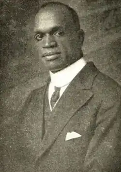 Photo was published in the "Men of the Month" section of the September 1913 issue of "The Crisis" to introduce Dill to the readership.