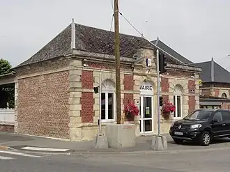 The town hall of Dizy-le-Gros