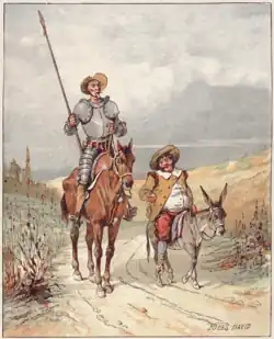 Don Quixote and Sancho Panza