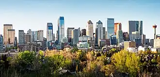 Downtown Calgary skyline
