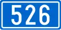 D526 state road shield