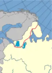 Kirov Railway connects Murmansk city and Saint Petersburg.