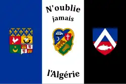 Unofficial flag of "French of Algeria" (Pied-Noir)