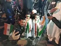 Children at Shaheen Bagh protests