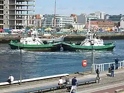 Dublin Port Tugs, Beaufort and Shackleton
