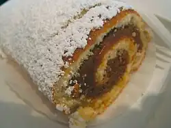 Dulce de leche roll