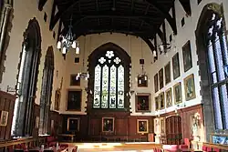 Inside Bishop Bek's Great Hall