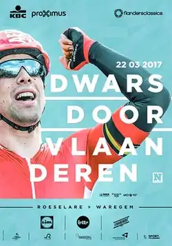 Event poster with previous winner Jens Debusschere