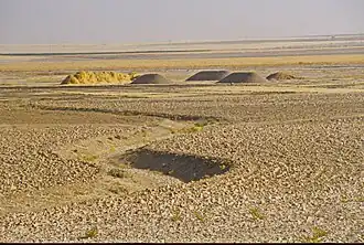 Tuz Gölü (Salt Lake) near Sultanhanı